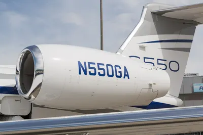 Gulfstream G550 exterior